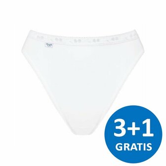 Sloggi Women Tai Basic 3+1 GRATIS Wit 10068838-003 | 10344