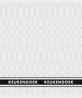 DDDDD Keukendoek Pelle White 25772