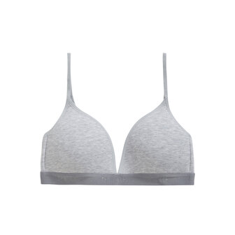 Ten Cate Meisjes Cotton Stretch Bra  Light Grey 31962-955 | 24751 t/m 24754