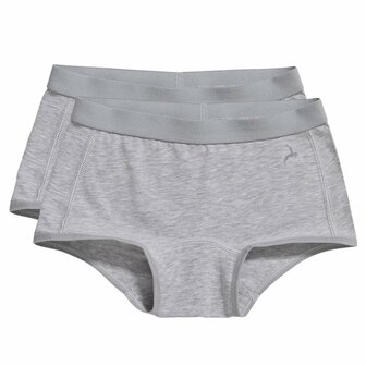 Ten Cate Girls Basic Short Light Grey Melee 30047-955 | 17515