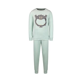 Charlie Choe Jongens Velours Pyjama Light Aqua Q53063-42 | 30750