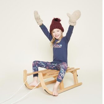 Charlie Choe Meisjes Pyjama Long Pullover Set Navy S49008-41 | 28997