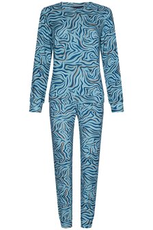 Rebelle Dames Pyjama Turquoise 21242-416-2-600 | 30737