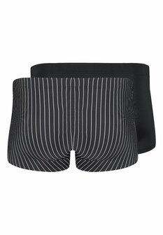 Skiny Men Short Powerline 2-Pack Black 086001-2516 | 22921