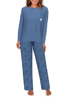 Tom Tailor Dames Pyjama Blauw 60254-6085-625 | 30563