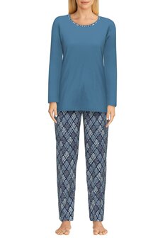 G&ouml;tzburg Dames Pyjama Blauw 250176-4009-625 | 30797