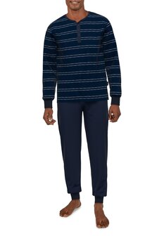 Tom Tailor Heren Pyjama Donkerblauw 71398-4009-635 | 30564-30565