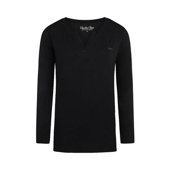 Charlie Choe Dames Shirt Black Q53182-38 | 30612