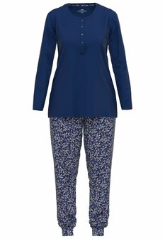 G&ouml;tzburg Dames Pyjama Blauw 250193-4009-635 | 30792