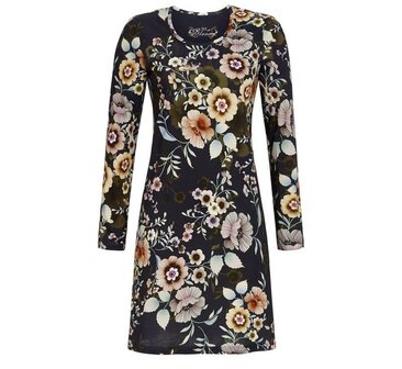 Ringella Bloomy Dames Nachthemd Midnight Blue 3551001-215 | 28800