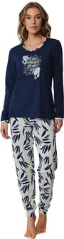 Pastunette Dames Pyjama Dark Blue 20242-128-5 | 30455