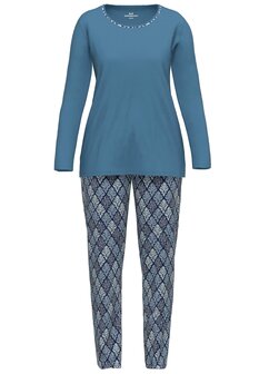 G&ouml;tzburg Dames Pyjama Blauw 250176-4009-625 | 30797