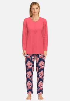 G&ouml;tzburg Dames Pyjama Rood 250184-4009-485 | 30799