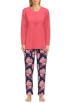 G&ouml;tzburg Dames Pyjama Rood 250184-4009-485 | 30799