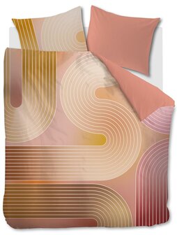 Beddinghouse Dutch Design Dekbedovertrek Curves Coral | 30580