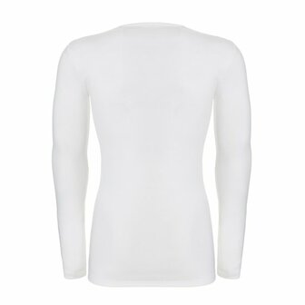 Ten Cate Men Thermo Long Sleeve V-Neck Snow White 30246-015 | 18228