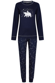 Rebelle Dames Pyjama Dark Blue 21242-248-2-526 | 30451