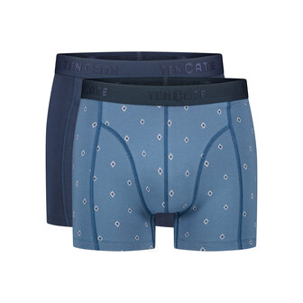 Ten Cate Men Basics Shorts 2-Pack Ikat Blue 60000-5003 | 29371