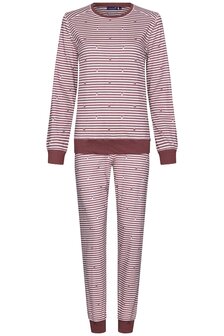 Rebelle Dames Pyjama Dark Red 21242-408-2-276 | 30449