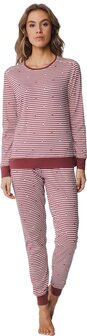 Rebelle Dames Pyjama Dark Red 21242-408-2-276 | 30449