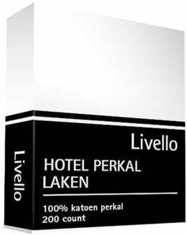 Hotel Collection Perkal Katoen Laken Wit HCSTDWI LKN | 571