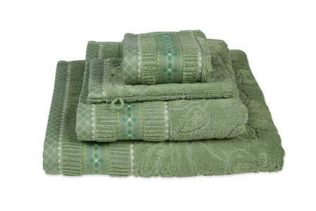 Pip Studio Badgoed Jasmin Jacquard Green 30602