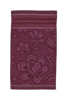 Pip Studio Badgoed Jasmin Jacquard Dark Pink 30604