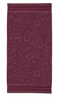 Pip Studio Badgoed Jasmin Jacquard Dark Pink 30604