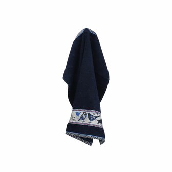 Bunzlau Castle Keukendoek Birds Dark Blue 6061 | 30997