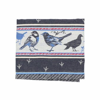 Bunzlau Castle Theedoek Birds Dark Blue 6062 | 30997