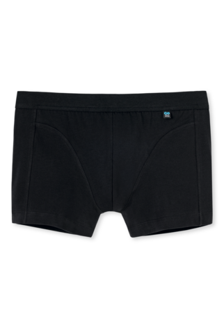 Schiesser Men Long Life Cotton Short Black 145136-000 | 12297