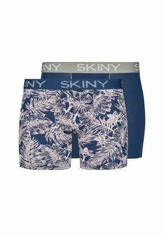 Skiny Men Shorts Tropic Selection 2-Pack Blueiris 080222-152 | 25889