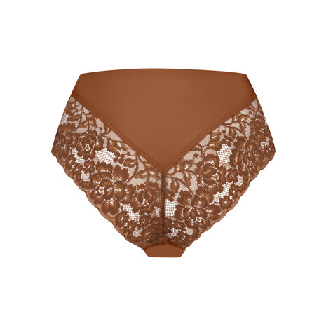 Ten Cate Women Secrets High Waist  Brazilian Lace Pecan 31821-1553 | 29398