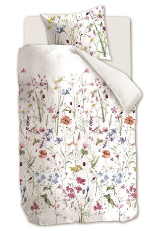 Ariadne At Home Dekbedovertrek Bloom White | 29910