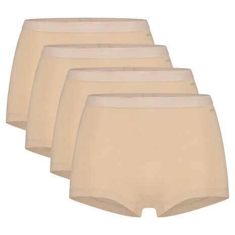 Ten Cate Women Basics Shorts 4-Pack Beige 32419-029 | 27164