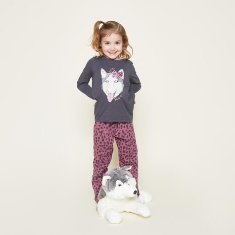 Charlie Choe Meisjes Pyjama Dark Grey S49000-41 | 28995