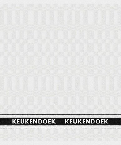 DDDDD Keukendoek Pelle White 25772