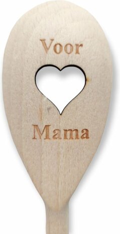 Houten Pollepel voor Mama 30055