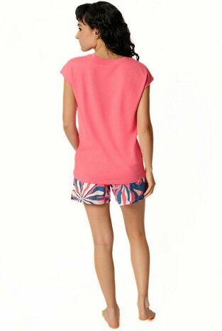 Skiny Dames Shortama Future Coral 081384-S561 | 30009