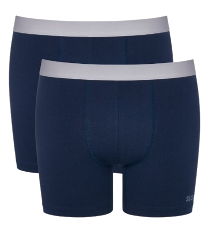 Sloggi Men Go ABC 2.0 Short 2-Pack Navy 10217397 - 00RA | 30033