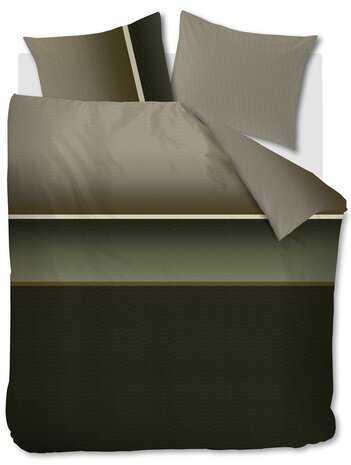 Beddinghouse Dekbedovertrek Aiden Olive Green 29034