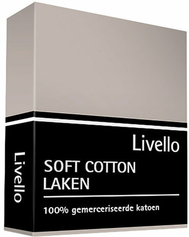 Livello Soft Cotton Laken Stone 20156