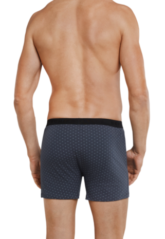 Schiesser Men 95/5 Shorts 2-Pack Antraciet 161149-203 | 18663