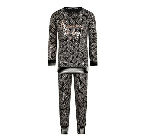 Charlie Choe Meisjes Pyjama Black Q53006-41 | 30607