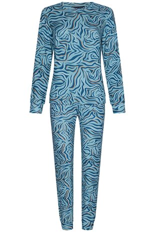 Rebelle Dames Pyjama Turquoise 21242-416-2-600 | 30737