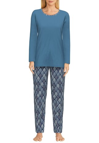 Götzburg Dames Pyjama Blauw 250176-4009-625 | 30797