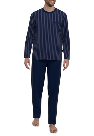 Götzburg Heren Pyjama Blauw 452267-4065-698 | 30782