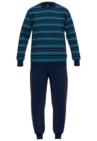 Götzburg Heren Pyjama Blauw 452276-2008-682 | 30781