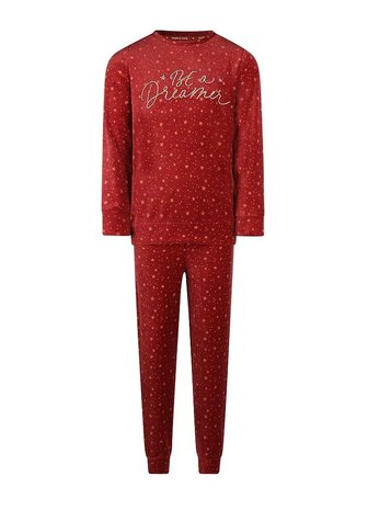 Charlie Choe Meisjes Pyjama Brique Red Q53011-41 | 30605