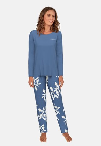 Tom Tailor Dames Pyjama Blauw 60251-6085-655 | 30559